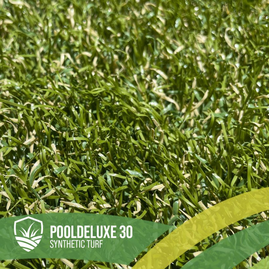 PoolDeluxe 30 - Synthetic Turf pool areas water heat resistant cool artifical grass natural look)The Great Lawn Co